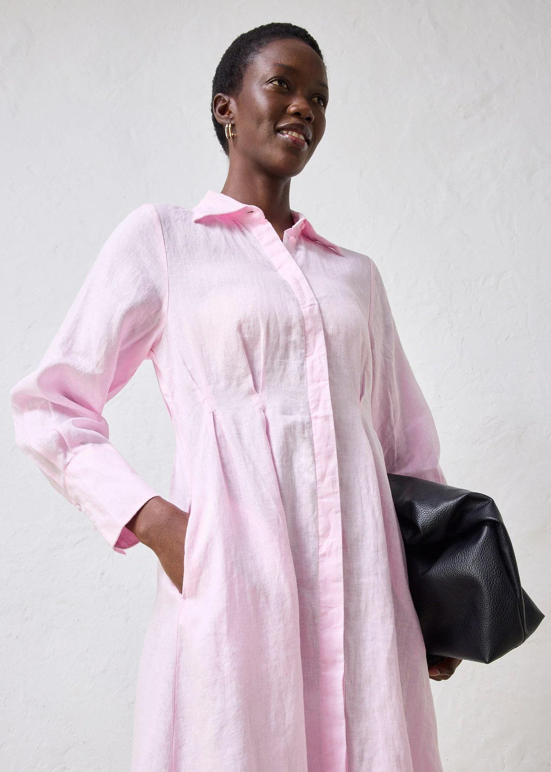 Robe-chemise 100% lin - 3