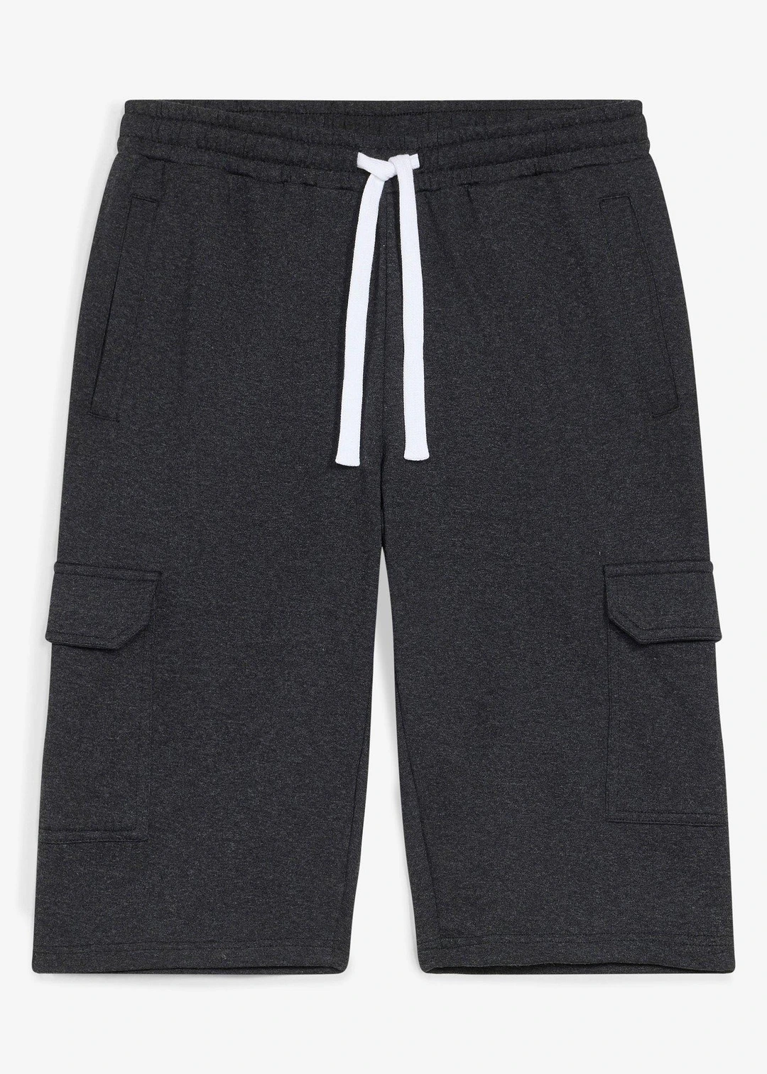 Bermuda cargo en sweat 100% coton