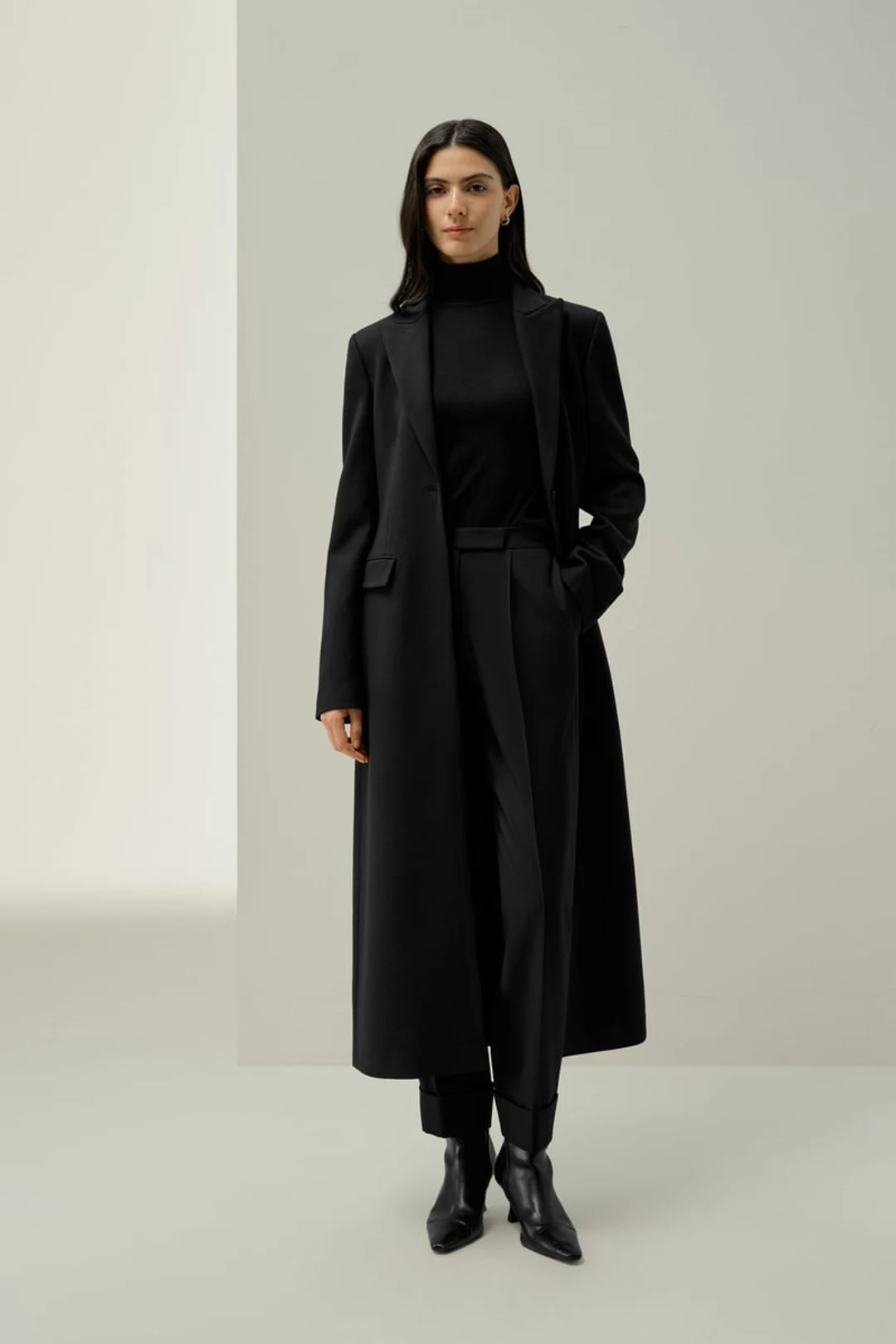 LILYSILK Manteau Femme Chic Tweed Soie Laine Ajusté Revers Déstructuré Blanc Naturel 36