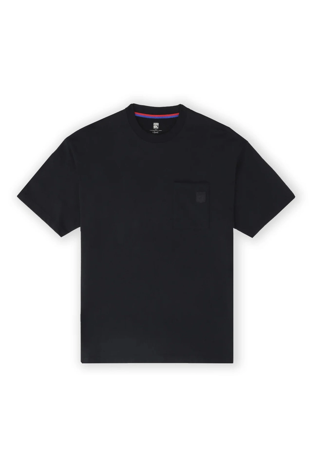 IZAC - T-shirt col rond marine