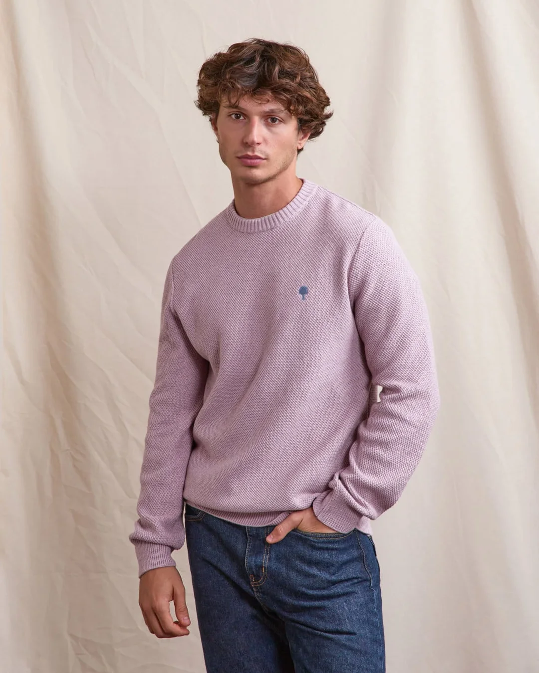 Pull en coton écru - OPALE