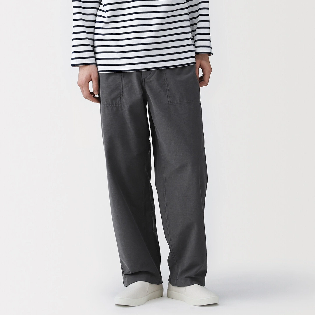Pantalon extensible dans les deux sens à taille élastiquée pour homme