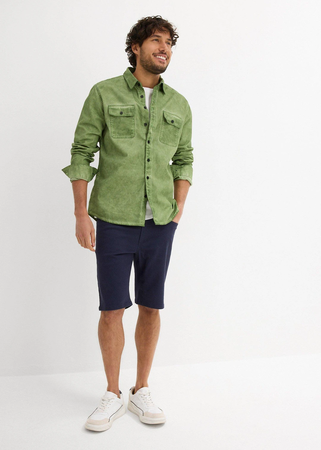 Lot de 2 bermudas extensibles, regular - 2