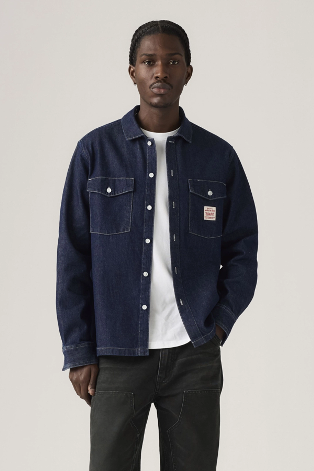 Levi's Chemise Worker - Homme - Bleu / Rinse Work Repeat - XL - 2