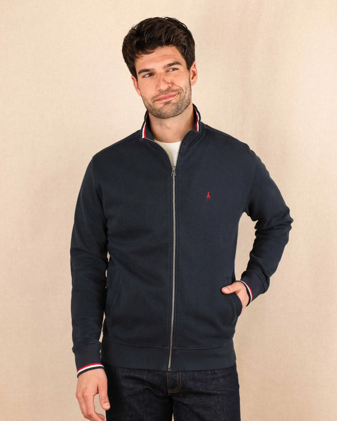 VESTE ZIPPÉE GILBERT | COTON BIO