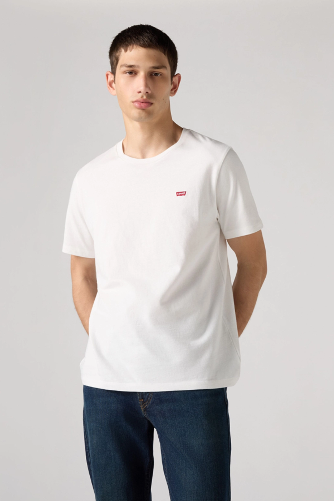 Levi's T Shirt Original Housemark - Homme - Rouge / Oxblood Red - 2XL