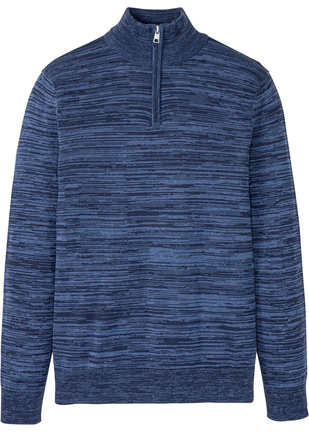Pull camionneur en maille chinée
