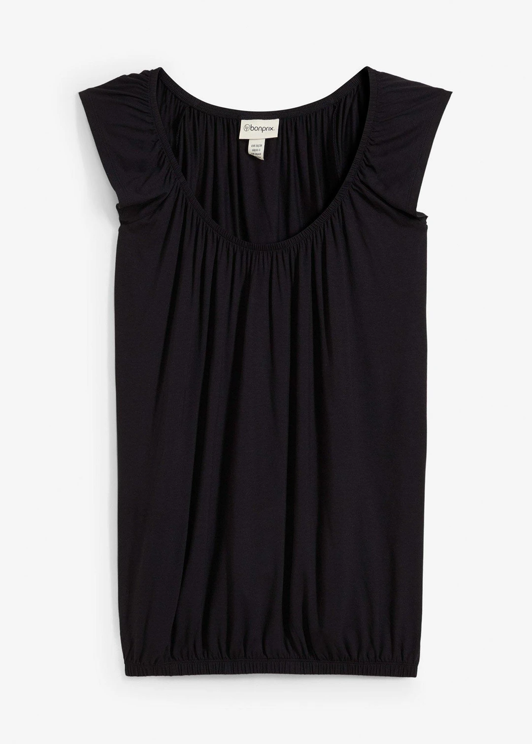 T-shirt doux en viscose extensible
