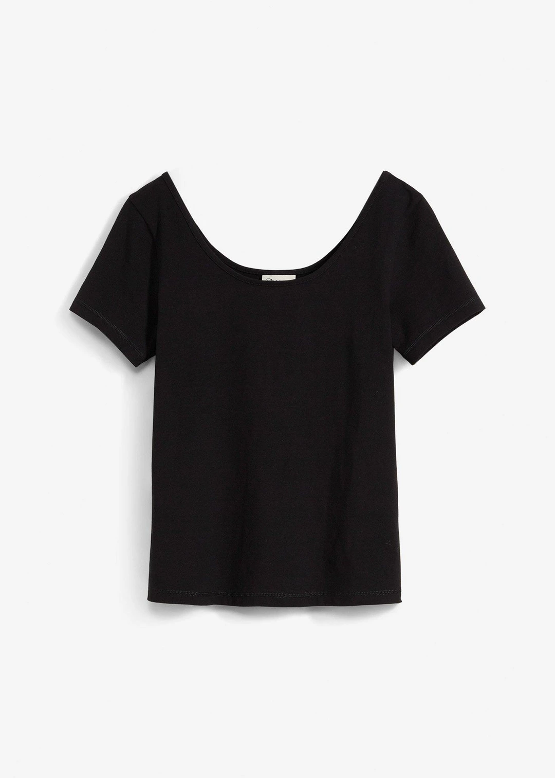 T-shirt à décolleté dos plongeant