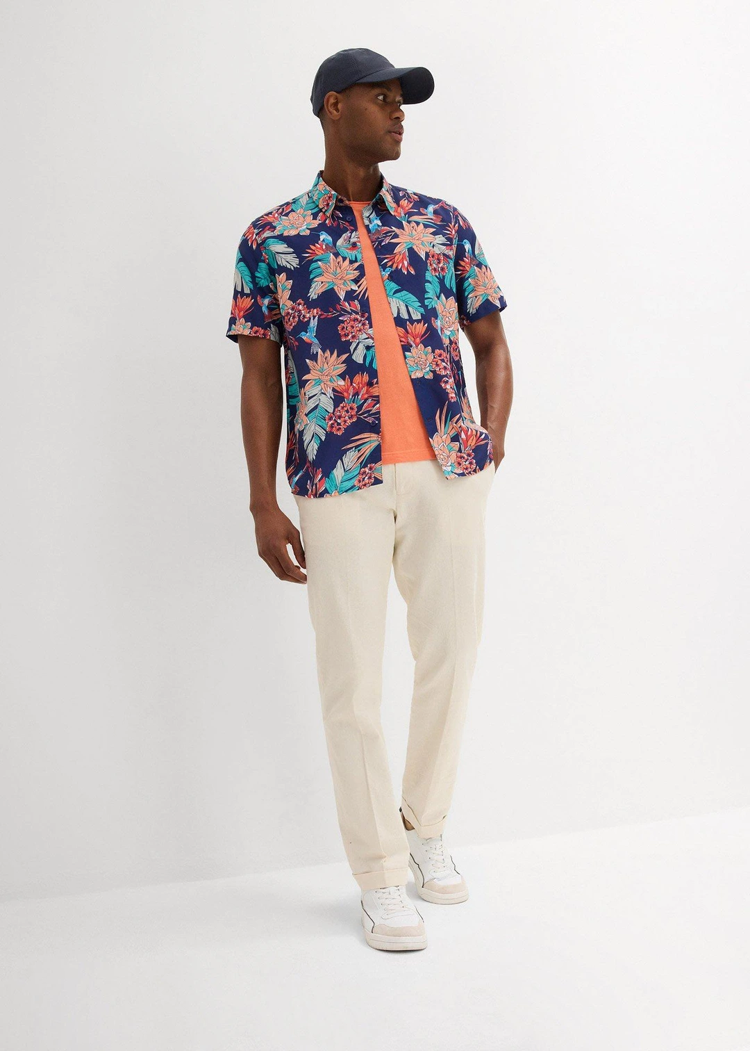 Chemise manches courtes en viscose - 2