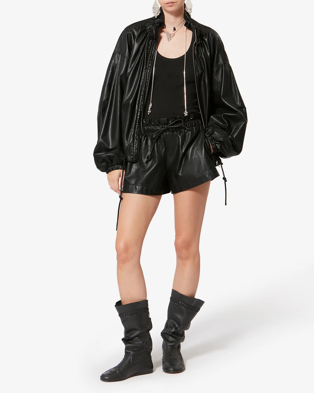 Short Naline - Femme - Noir - Taille 42 - Marant Étoile - 4
