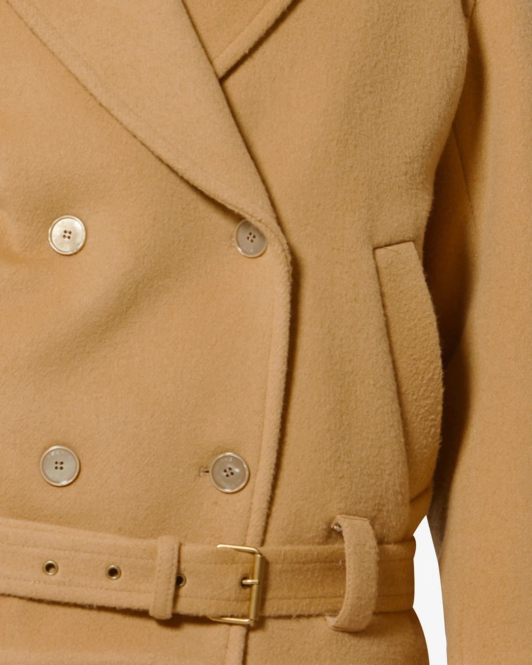 Manteau Warna - Femme - Camel - Taille 40 - 2