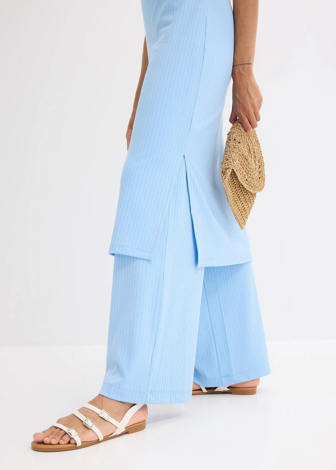 Robe midi en maille douce et côtelée - 3