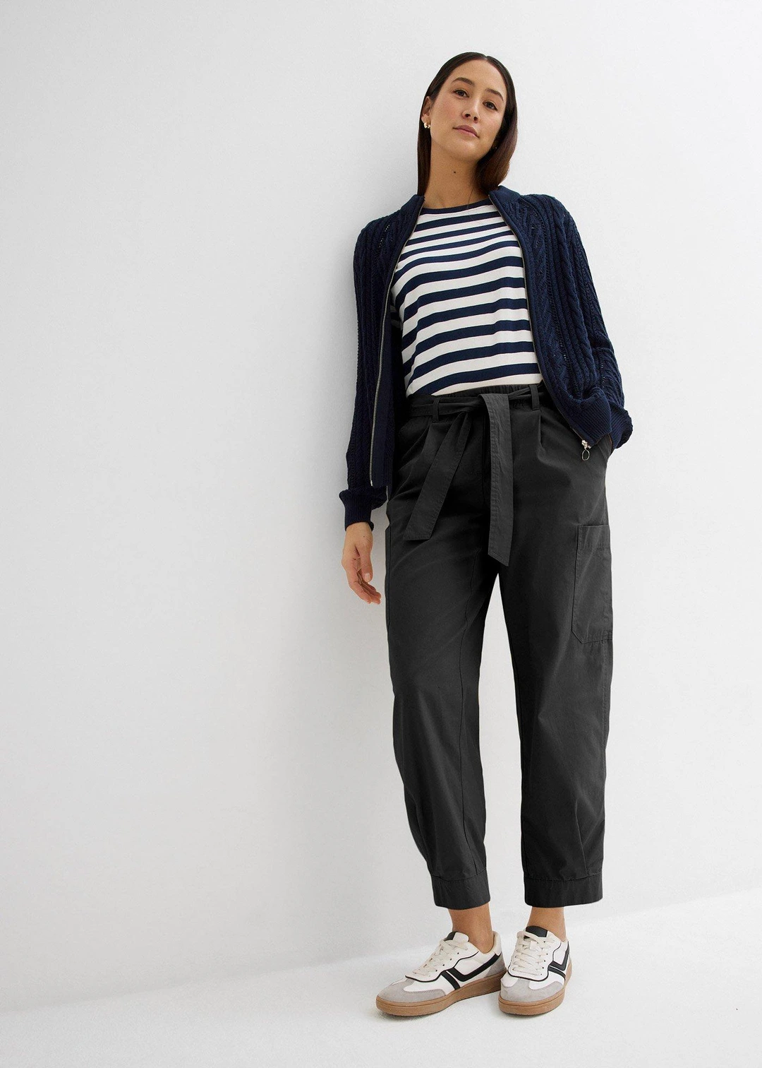 Pantalon cargo raccourci - 2