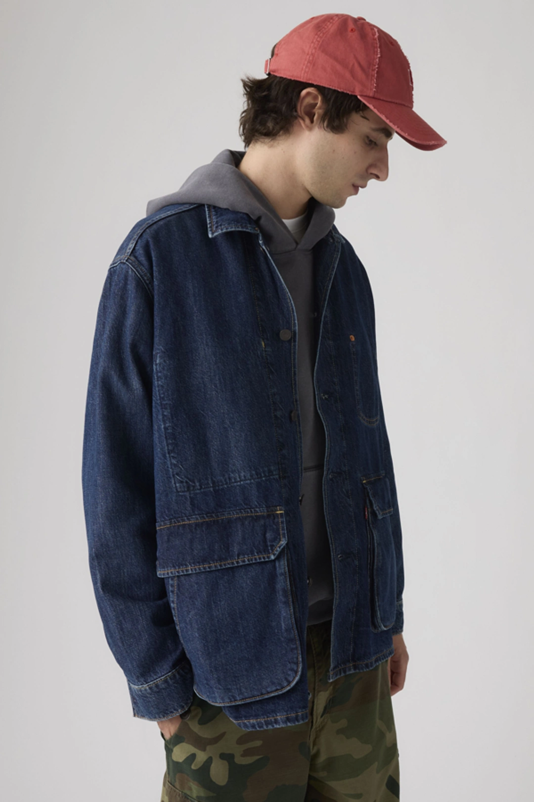Levi's Veste Pier 99 - Homme - Bleu / Rabbit Hole - XL
