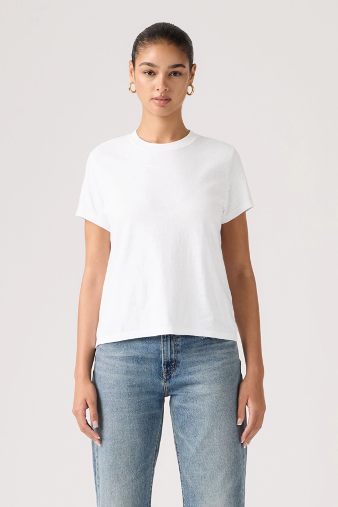Levi's T Shirt Flammé Favorite - Femme - Blanc / Bright White - XS - 2