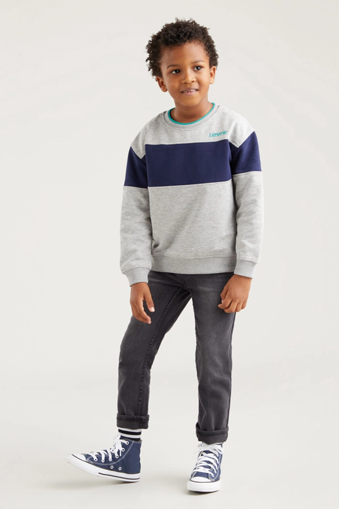 Levi's Teenager Stay Loose Tapered Fit Jeans - Homme - Bleu / Baby Blue Essentials - 16A