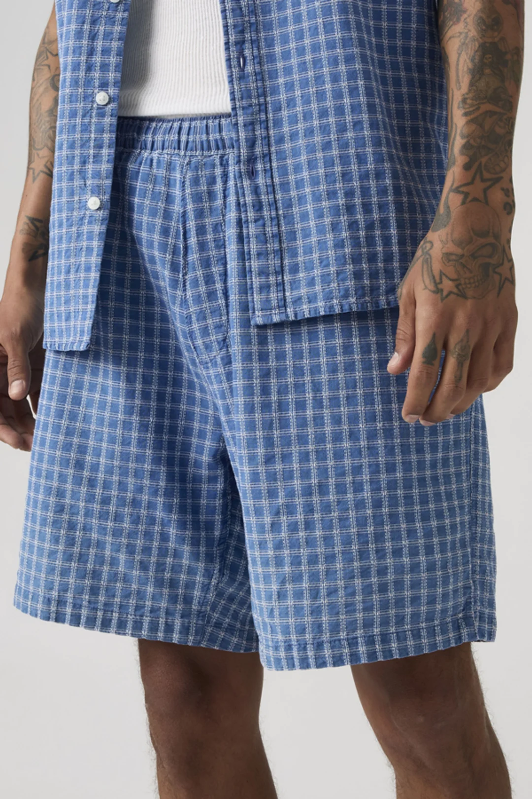 Levi's Short Boxer - Homme - Bleu / Sunshine Indigo - XL - 2