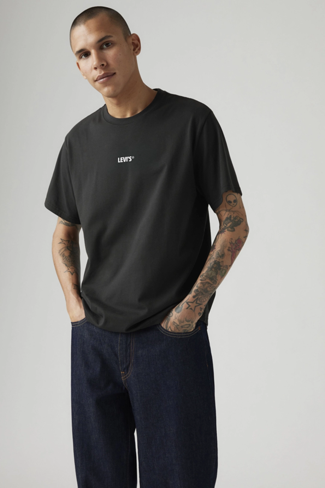 Levi's T Shirt Relaxed - Homme - Rouge / Crushed Berry - 2XL