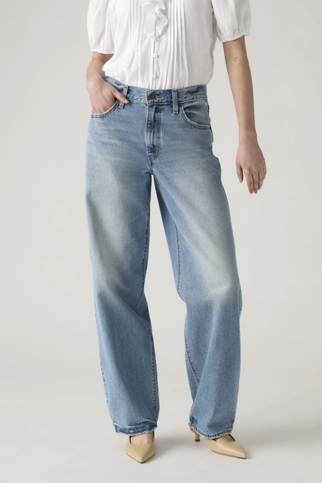 Levi's Jean Baggy Dad - Femme - Bleu / Easy Days - 34X32 - 2