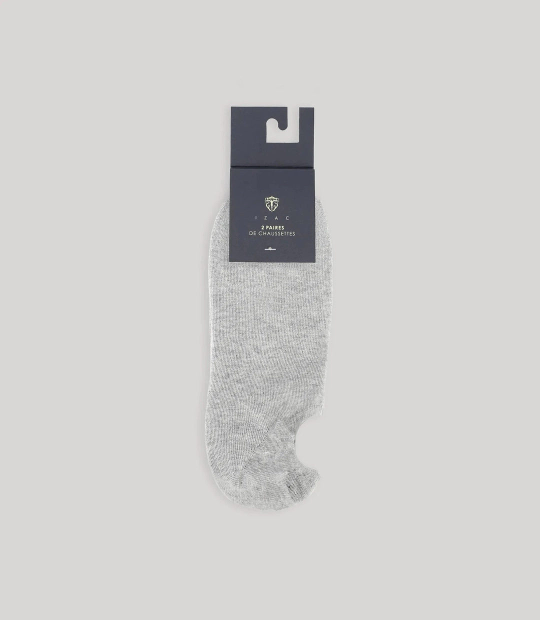 IZAC - Pack de chaussettes courtes gris chiné