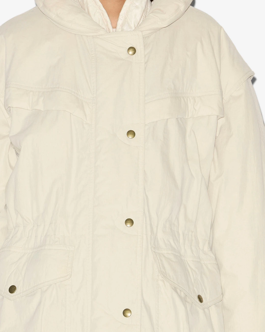 Manteau Damone - Femme - Écru - Taille 42 - Marant Étoile - 2