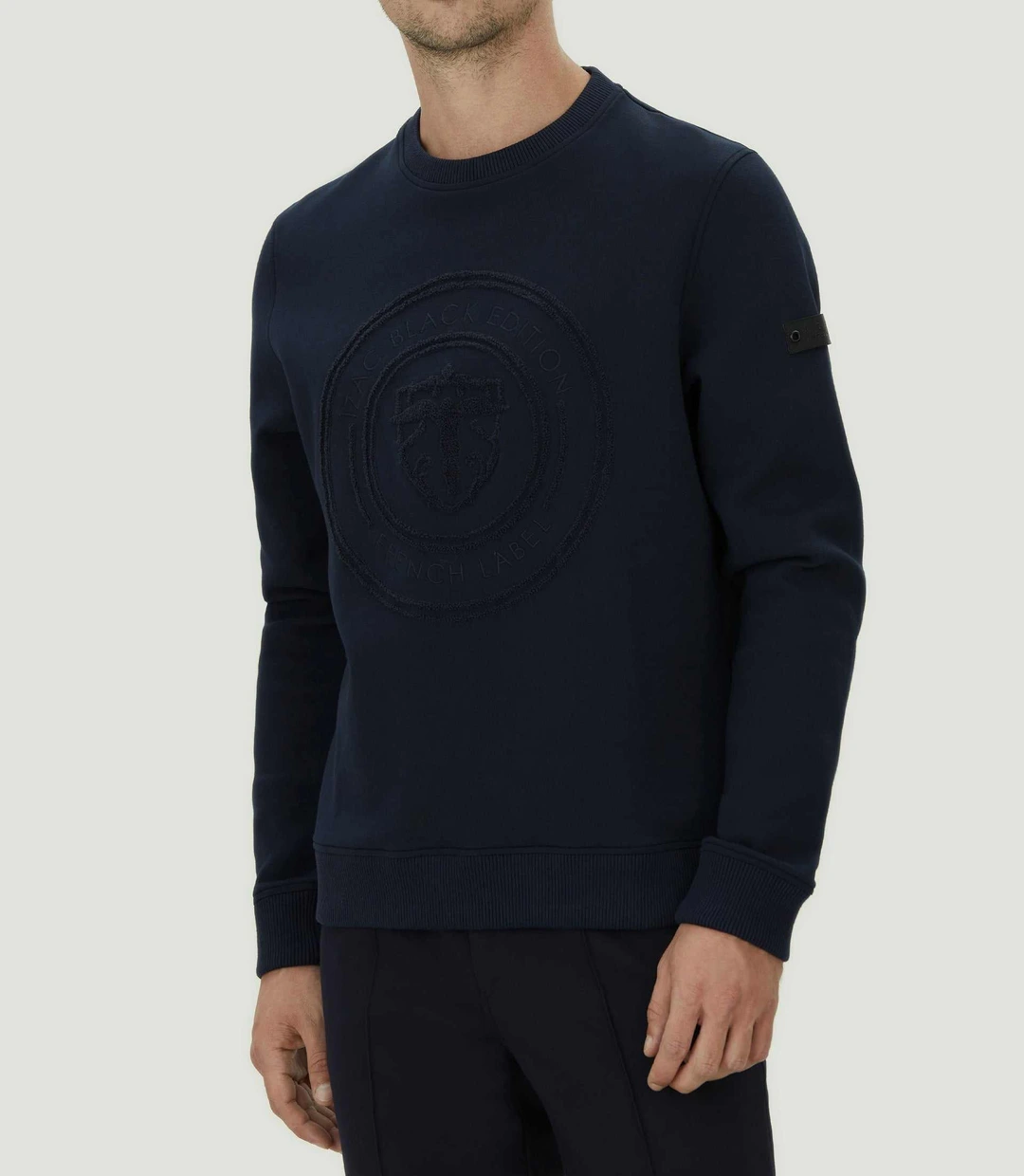 IZAC - Sweat col rond imprimé marine ''SWlaurik''