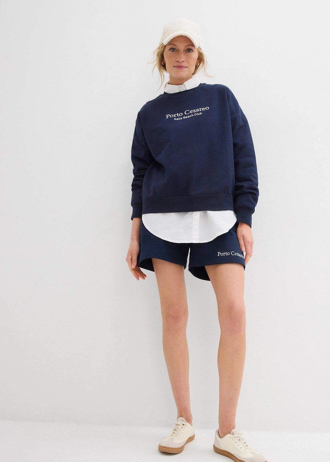 Sweat oversize avec broderie - 2