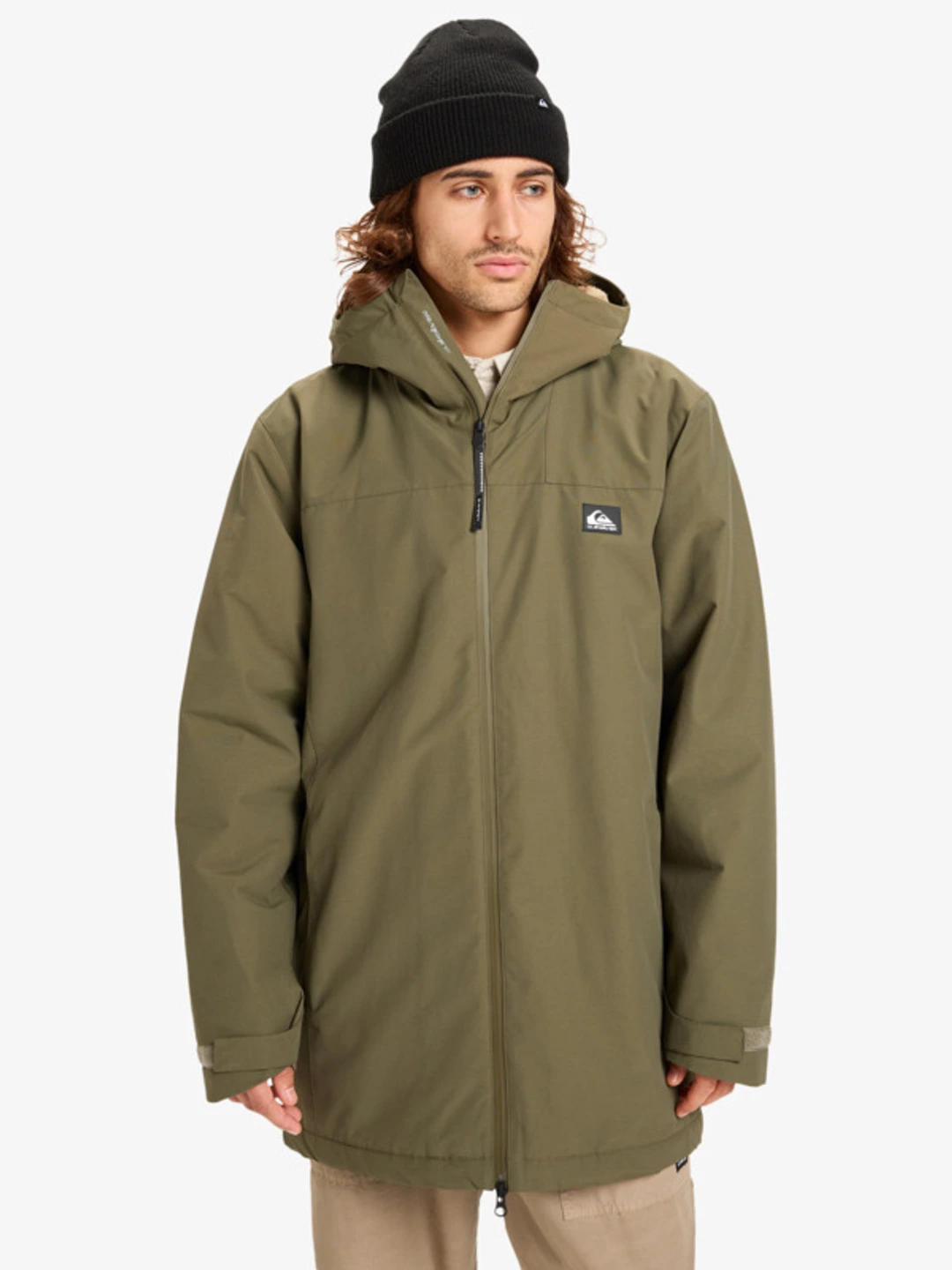 Overcast 3K Parka - Veste imperméable à capuche pour Homme Marron