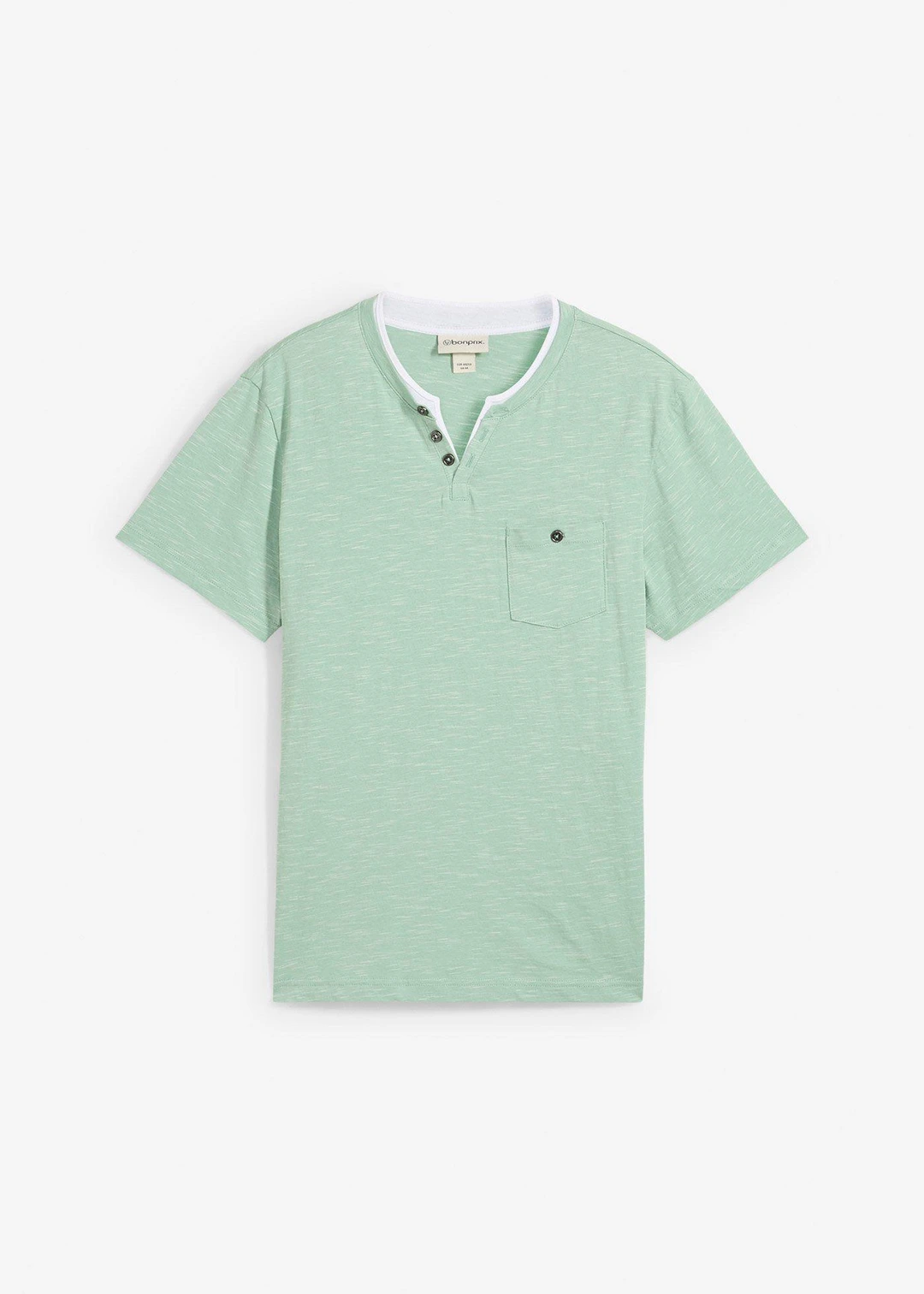 T-shirt 2 en 1 chiné