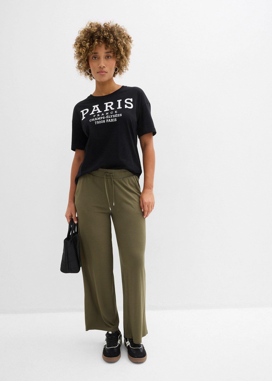 Pantalon fluide en jersey viscose extensible - 2