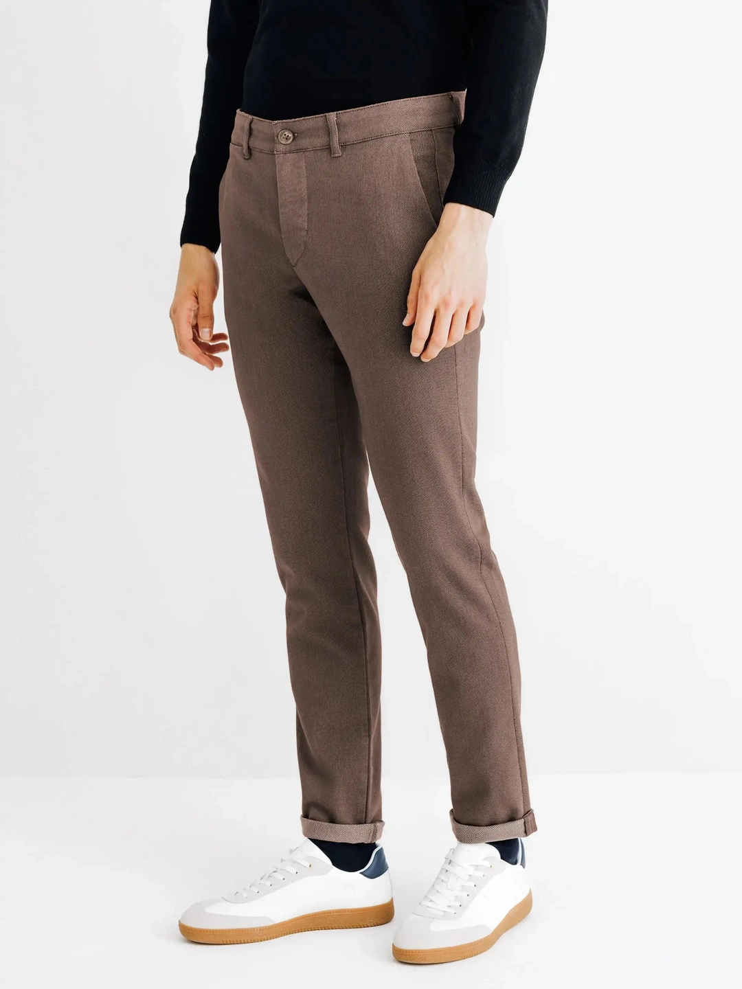 IZAC - Pantalon armuré marron