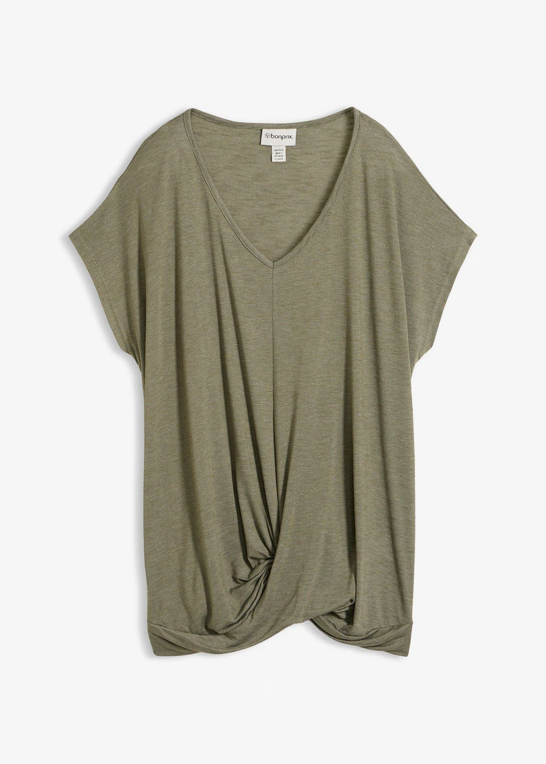 T-shirt en viscose mélangée