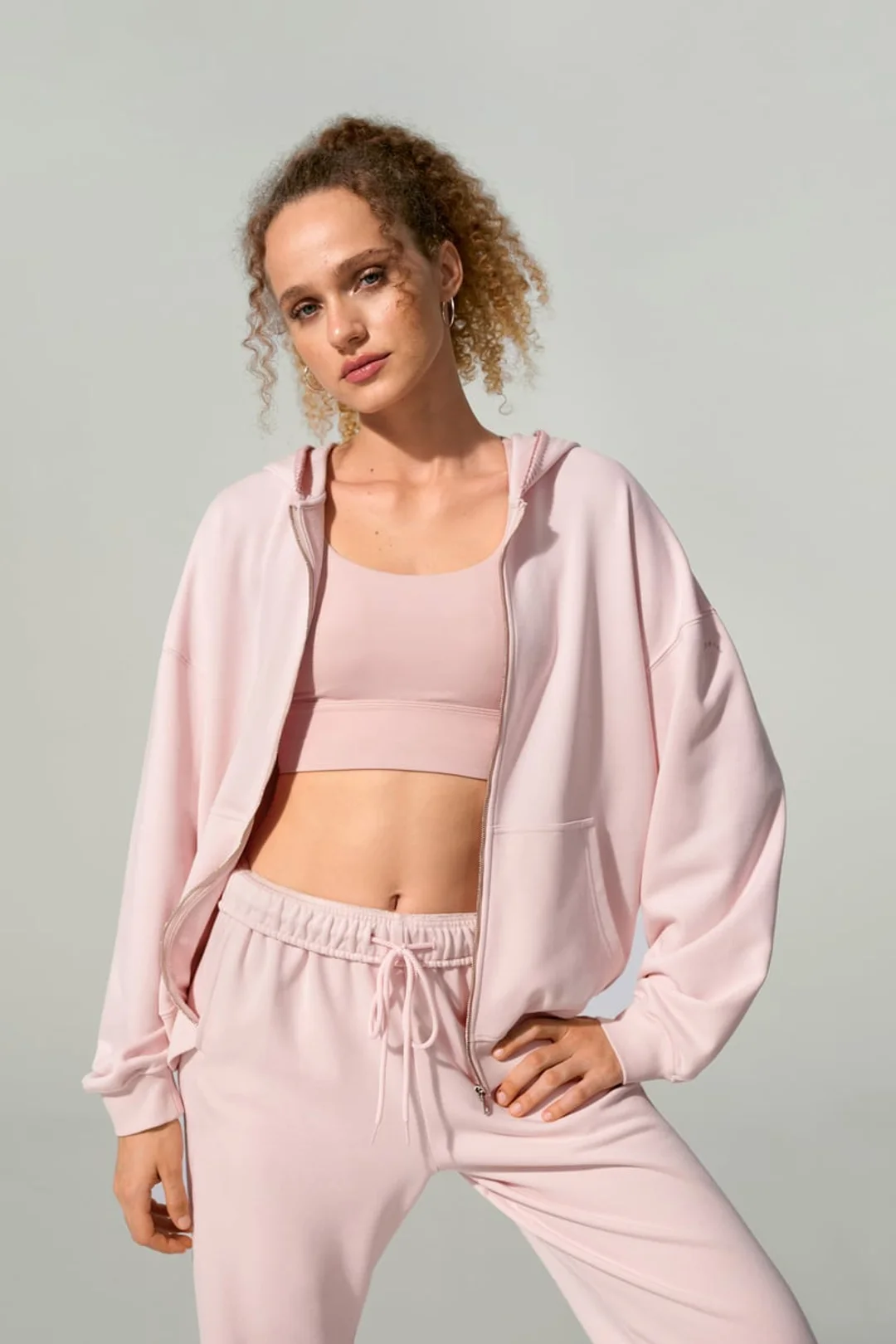 LILYSILK Sweat Seamflow Verge Noir XL Femme - SILKERRY Respirant Douceur Capuche Zippée Oversize