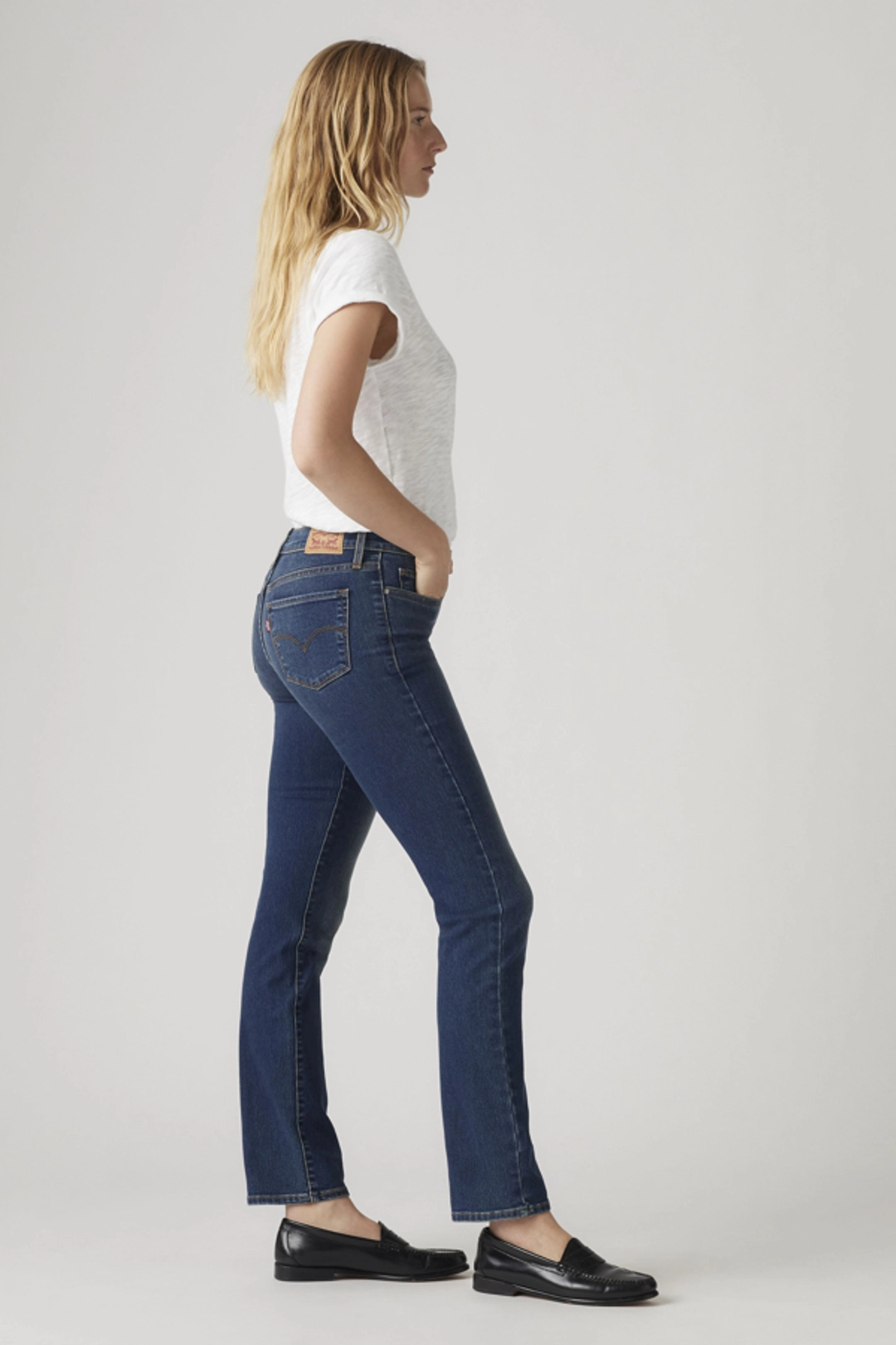 Levi's Jean 314 Galbant Straight - Femme - Bleu / Eternal Indigo Drk Tint - 33X32 - 2