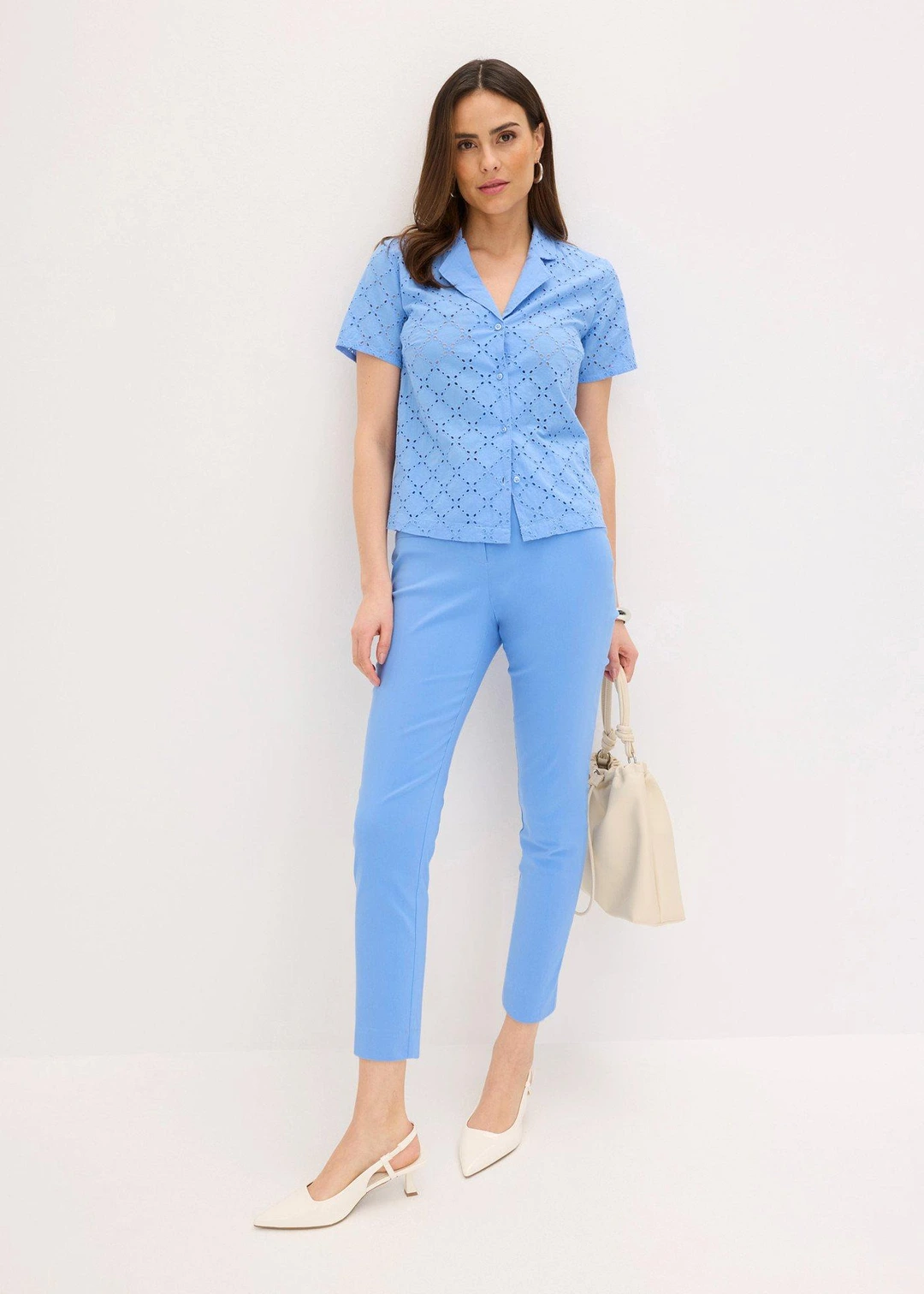 Pantalon 7/8 en bengaline - 2