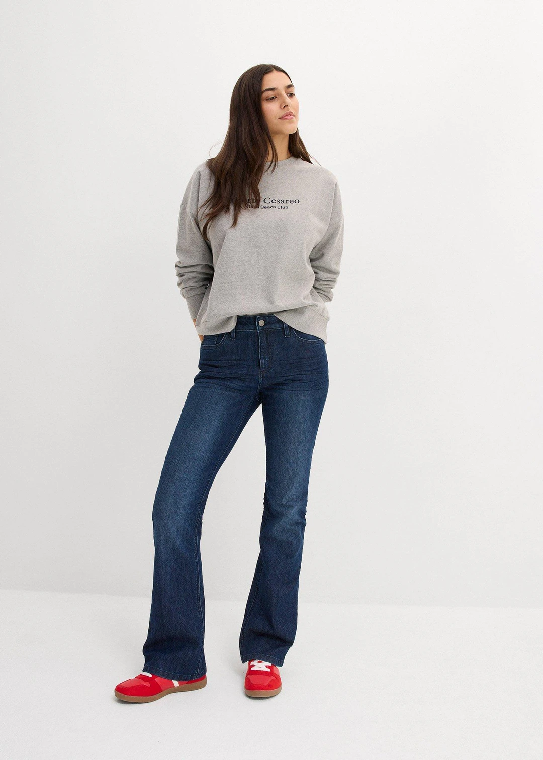 Sweat oversize avec broderie - 2