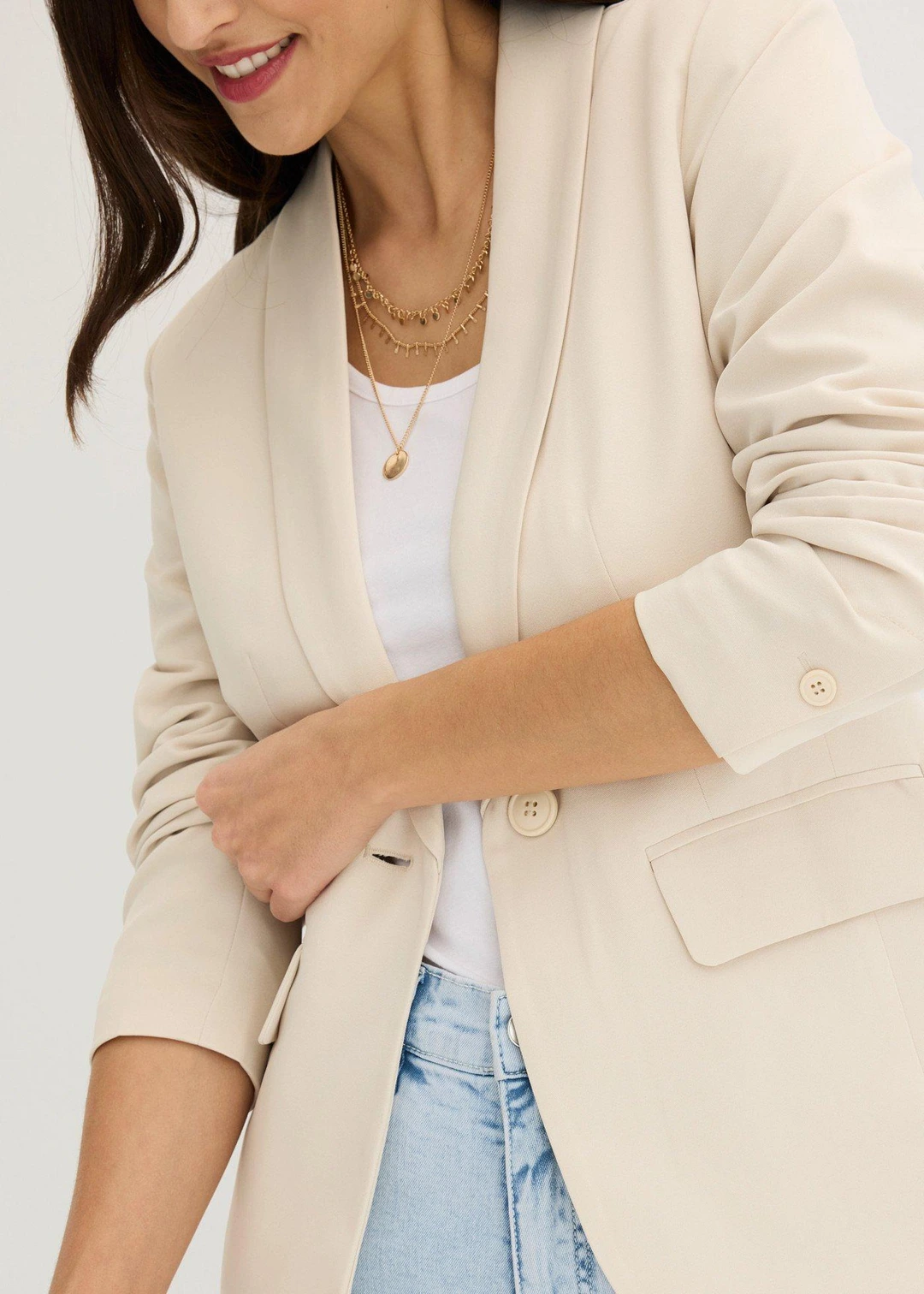 Blazer avec bouton - 3