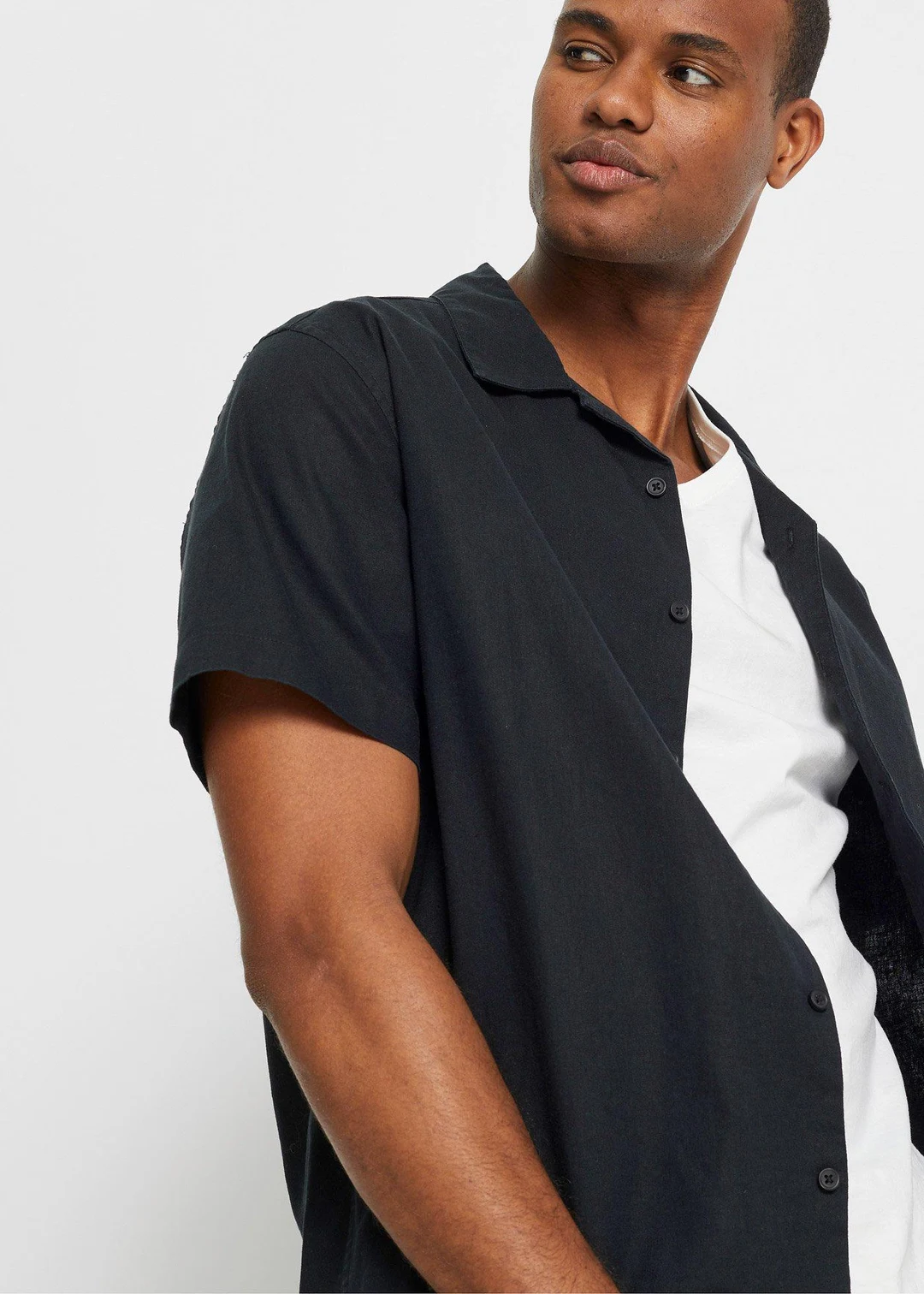 Chemise manches courtes légère, ample