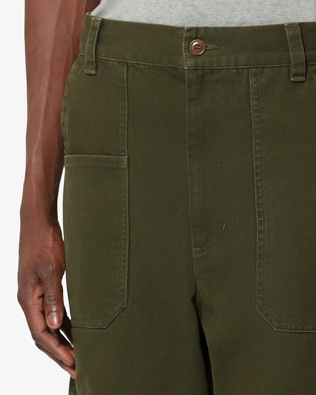 Short Akyle - Homme - Kaki - Taille 44 - 2