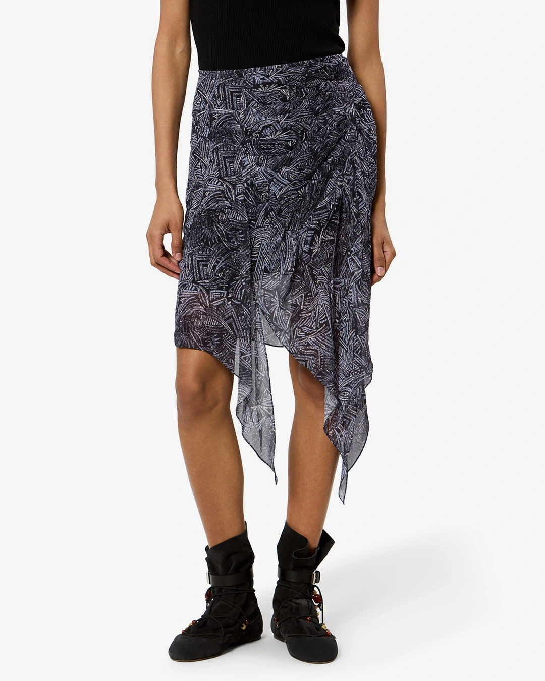Jupe Taylora - Femme - Bleu Nuit - Taille 42 - 5