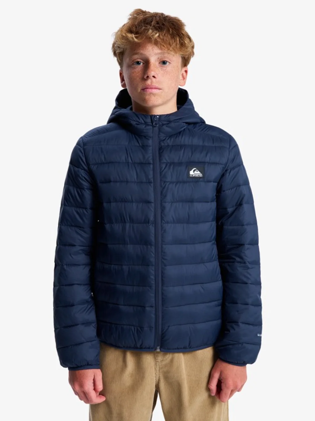 Scaly - Veste isolante à capuche pour Garçon 8-16 ans Noir
