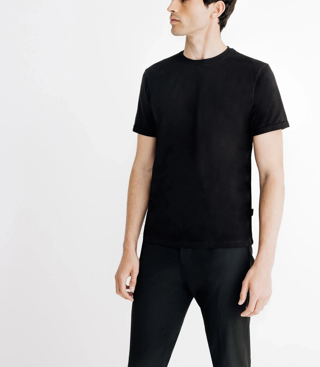 IZAC - T-shirt en jersey noir
