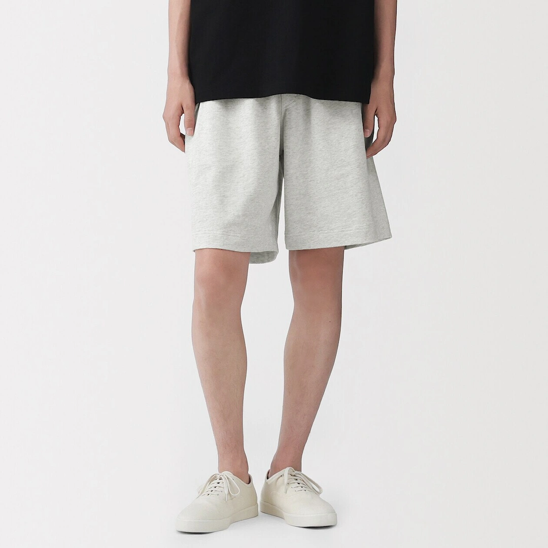 Short léger en coton biologique pour homme