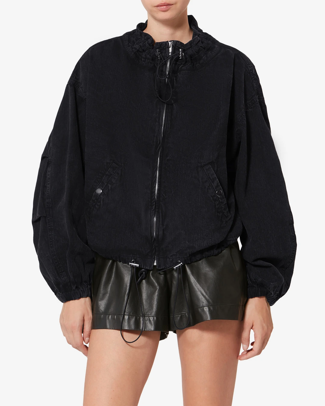 Veste Plume - Femme - Noir Délavé - Taille 42 - Marant Étoile - 5