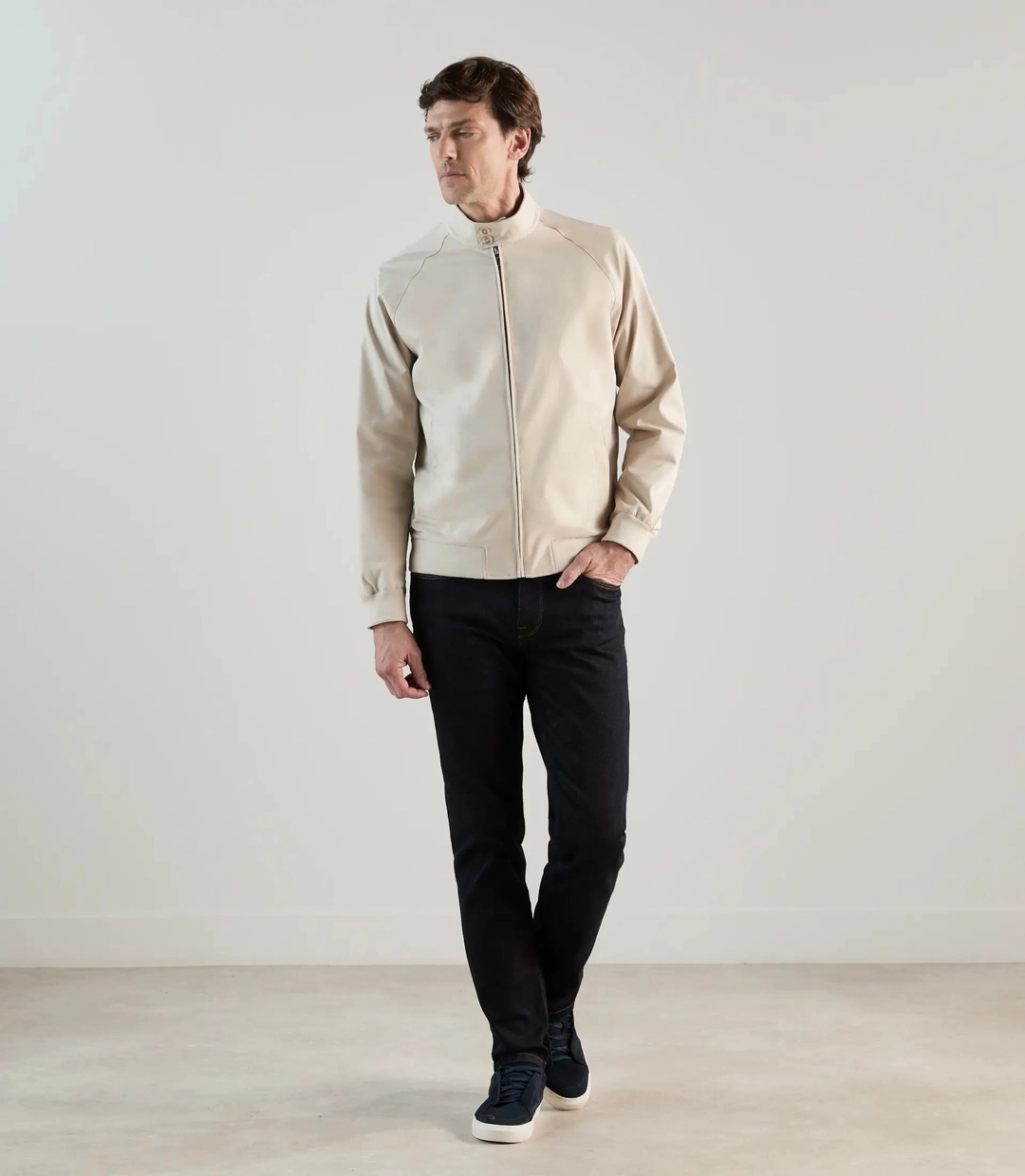 IZAC - Blouson à manches raglan beige