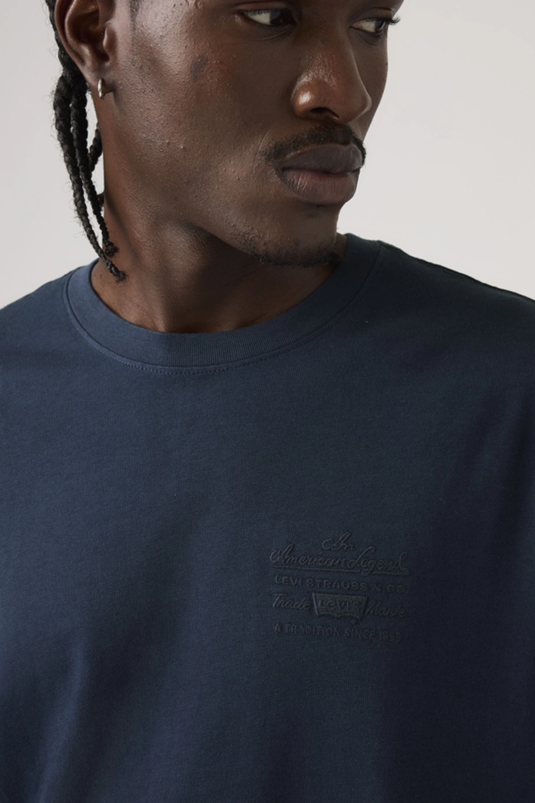 Levi's T Shirt Graphique Relaxed - Homme - Noir / Jet Black - 2XL - 2