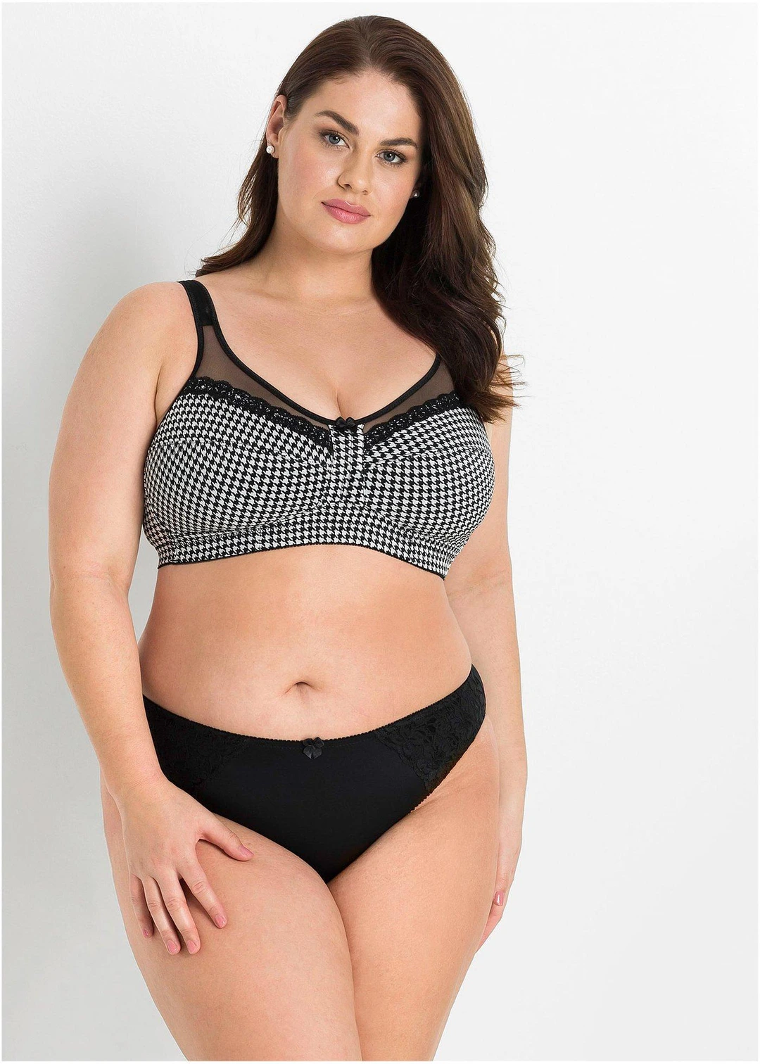 Soutien-gorge grand maintien sans armatures, bretelles rembourrées - 2