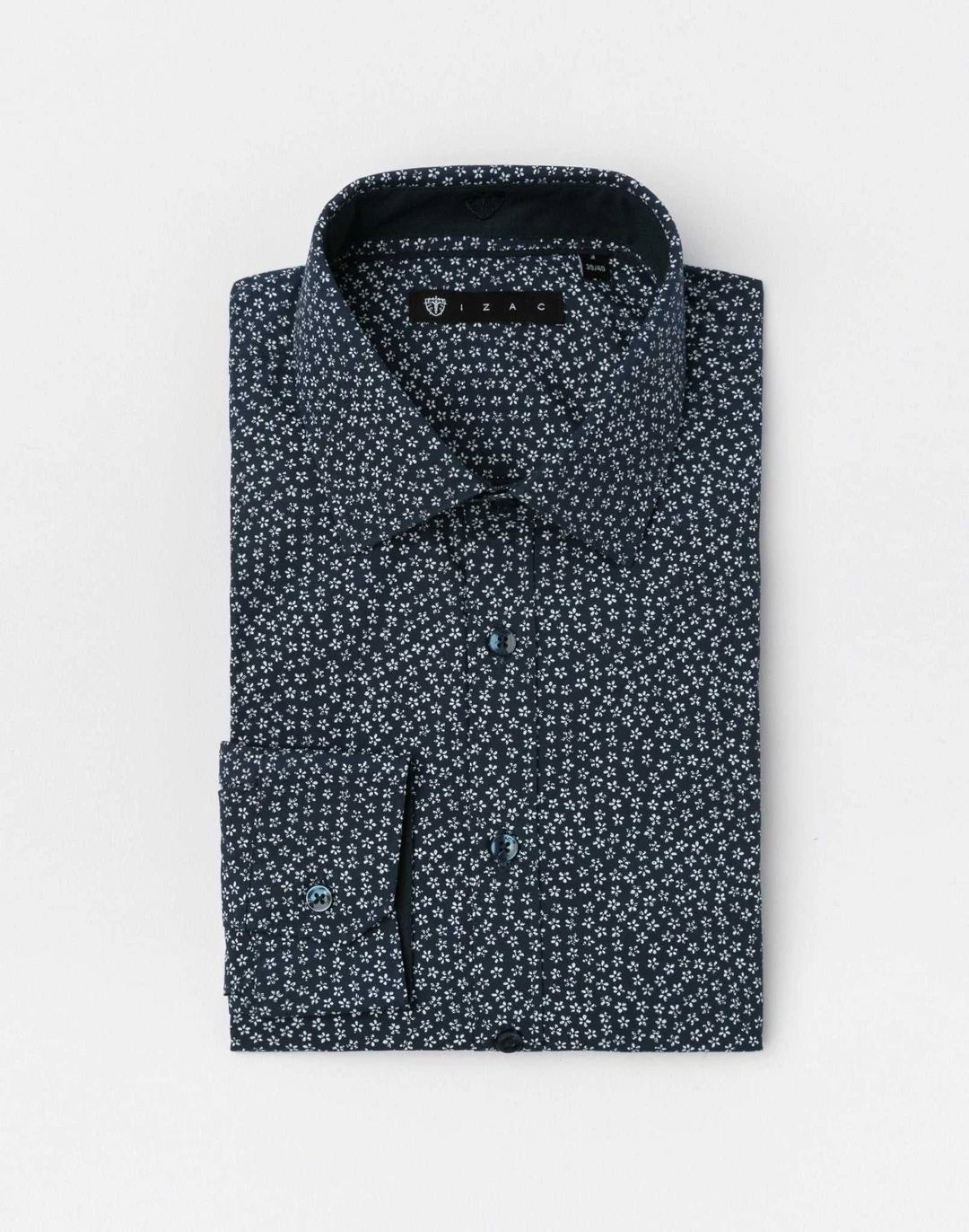 IZAC - Chemise motif floral marine