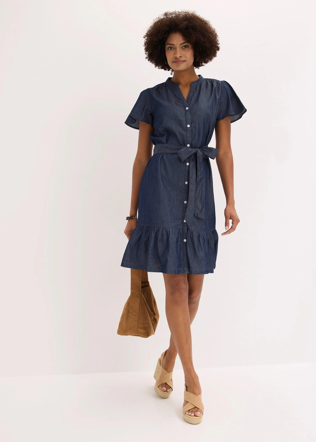Robe en jean 100% coton